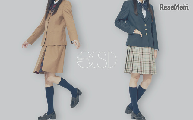 AKB48衣装製作会社の制服ブランド「O.C.S.D」採用4校の新制服発表 画像