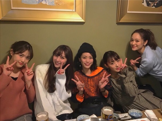 石川恋、乃木坂46・松村、chayらとの「CanCam」歓送迎会 画像
