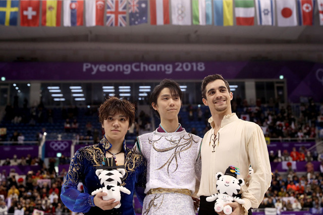 羽生結弦&宇野昌磨のメダル獲得に有名人から祝福多数 画像