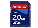 サンディスク、2GバイトのSDメモリーカードや4GバイトのメモリースティックPROなど 画像
