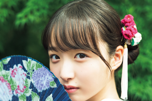 内田珠鈴と一緒に夏を満喫！清涼感あふれる浴衣姿を披露 画像