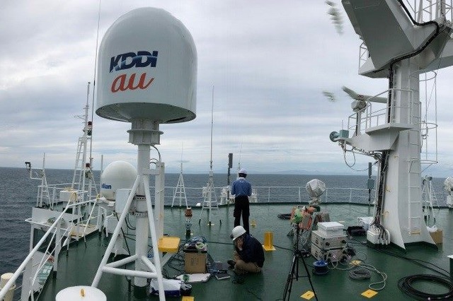 KDDI、北海道地震で船舶型基地局を初めて運用！新たな支援手段の成果に期待 画像