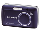 オリンパス、2.5型液晶＆生活防水機能搭載の500万画素デジカメ「μ-40 DIGITAL」 画像