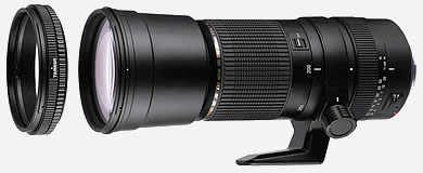 タムロン、α-7 DIGITAL対応の超望遠ズームレンズ（200〜500mm）を12月1日に発売 画像