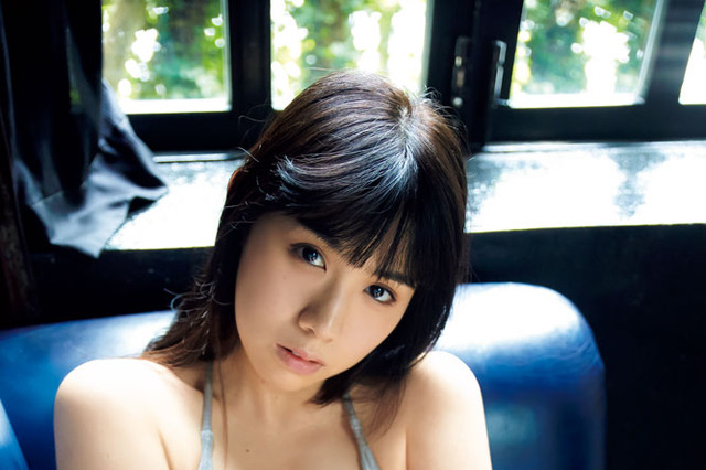 グラビア界の新星・石神澪がFカップを武器に『スピリッツ』初登場！ 画像