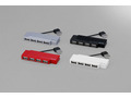 バッファローコクヨ、コネクタケーブルを本体に収納可能なUSB2.0ハブ 画像