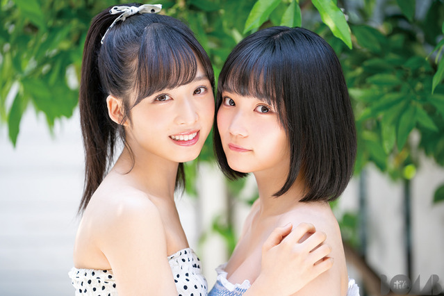 弾けるかわいさが満載!AKB48の小栗有以と矢作萌夏が初のペアグラビア 画像