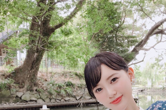 元HKT48兒玉遥の浴衣姿にファンうっとり！ 画像