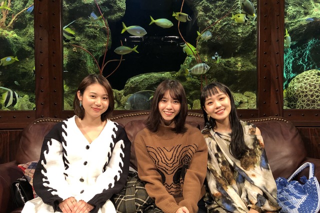 『あな番』出演の西野七瀬・金澤美穂・奈緒が“恋人役”のあれこれをトーク! 画像
