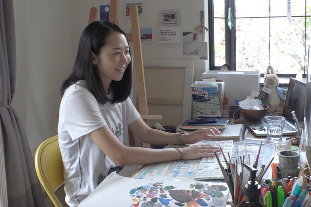 Googleストリートビューで世界を描く話題のイラストレーター・辰巳菜穂……今夜の『セブンルール』 画像