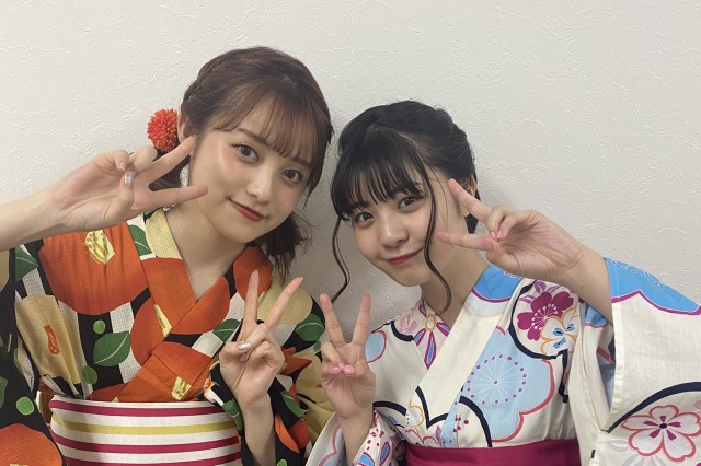 Popteenモデル“あやみん”＆“ゆなたこ”の浴衣2ショットが可愛すぎると反響！ 画像