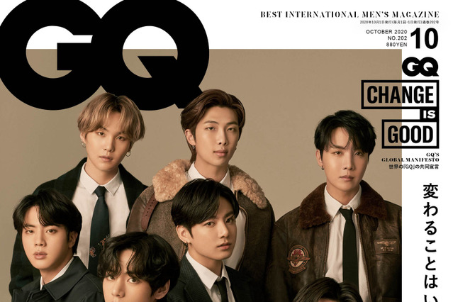 BTS、『GQ JAPAN』表紙でクールなスーツ姿 画像