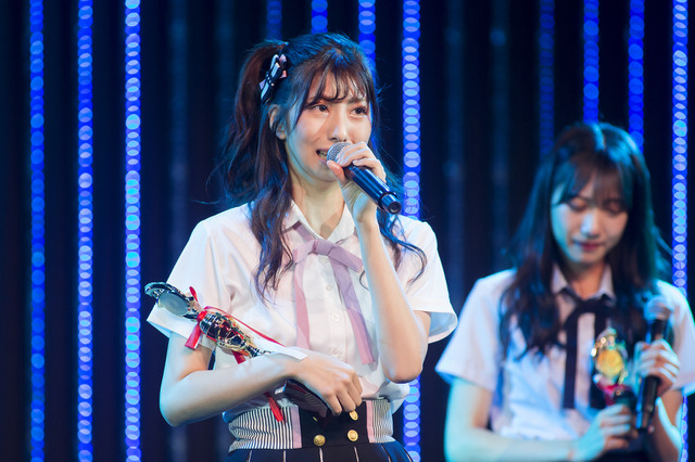 NMB48・鵜野みずき、「難波鉄砲隊其之九」ファン投票1位&センター決定で涙! 画像