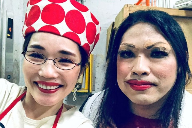 平野ノラ＆ロッチ中岡の“平野レミ×アンミカ”コスプレにファン爆笑！ 画像