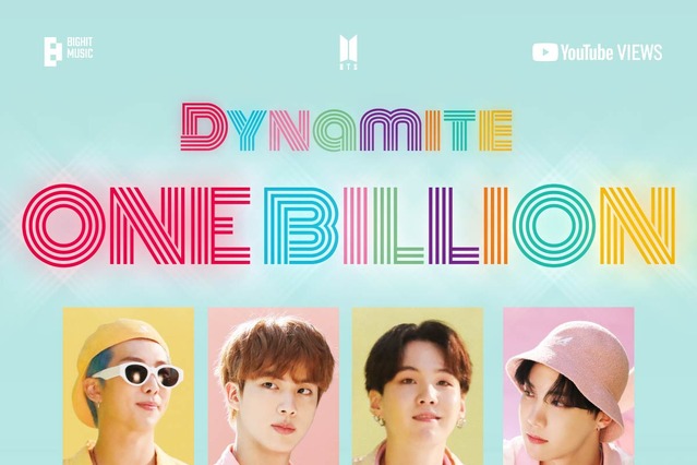 BTS「Dynamite」MV、ついに10億再生突破！ 画像