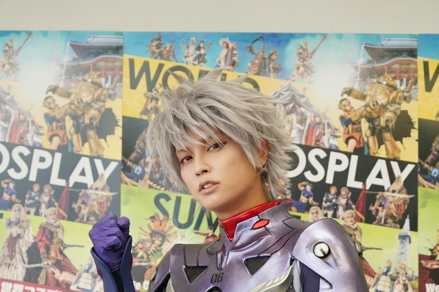 手越祐也、コスプレイベントに登場!『シン・エヴァ』カヲルに変身! 画像