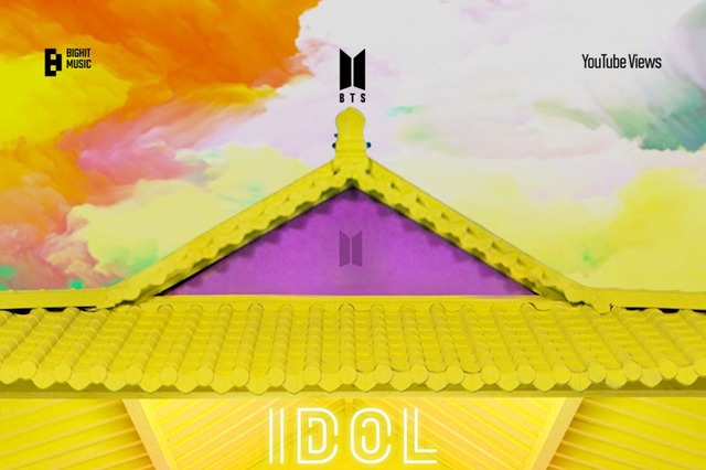 BTS 「IDOL」MVが10億回再生突破!通算6作目の10億回再生 画像