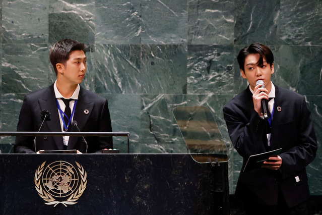 BTS、国連総会で演説披露!約90万人のファンが生配信を視聴! 画像