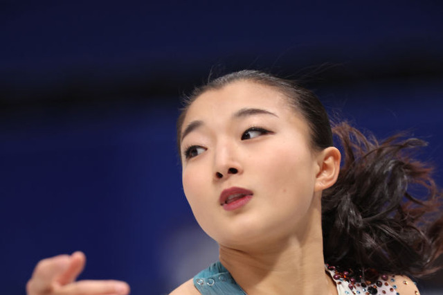 坂本花織、フィギュアSP、自己ベスト更新で首位発進！北京の切符なるか 画像