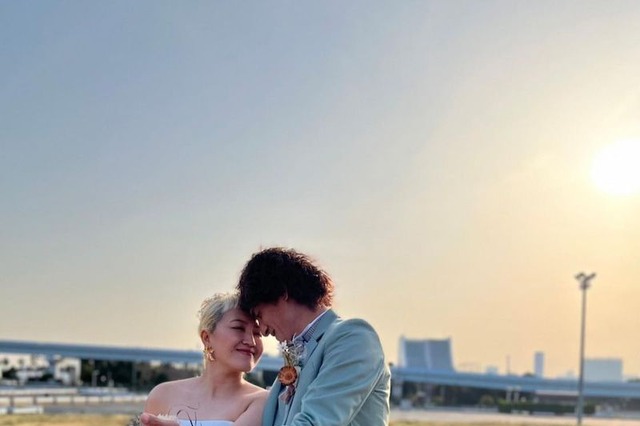 丸山桂里奈、夫・本並健治との“ウエディングフォト”企画実現し感激!「すこぶる素敵な写真を撮影していただきました」 画像
