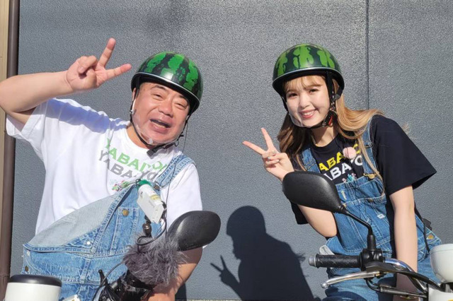藤田ニコルが“充電旅”初参戦！初のバイクに戸惑いも......『出川哲朗の充電させてもらえませんか？』 画像