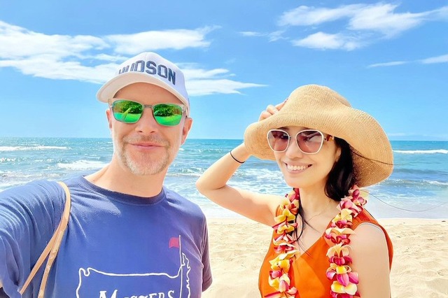 アンミカ、夫と2年半ぶりのバカンス報告！ 画像