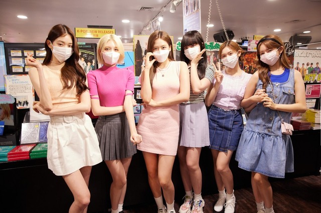 韓国ガールズグループ・IVE、秋に日本デビュー！サプライズ登場の渋谷は一時騒然 画像