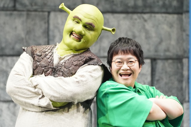 近藤春菜、「シュレックじゃねーよ」と言い続けてシュレックと共演「不思議な縁を感じる」 画像