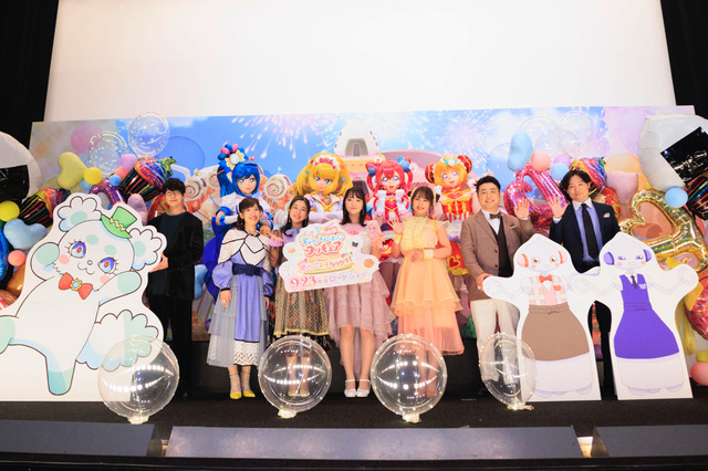 『映画デパプリ』完成披露舞台あいさつに花江夏樹・和牛ら!4世代プリキュア夢のコラボも明らかに 画像