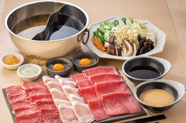しゃぶ葉、「霧島黒豚&アンガス牛 食べ放題コース」スタート! 画像
