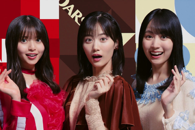 乃木坂46、キュートな投げキッスダンス披露！森永製菓「ダース」新CM 画像