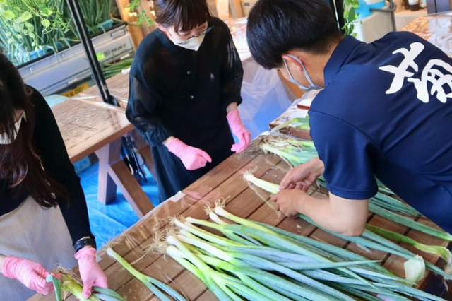 京野菜・九条ねぎの魅力を楽しむ1日限定イベント開催 画像