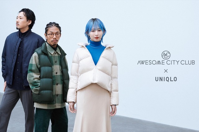 Awesome City Club、ユニクロのキャンペーンビジュアルに起用！「雪どけ」コラボMVも公開に！ 画像