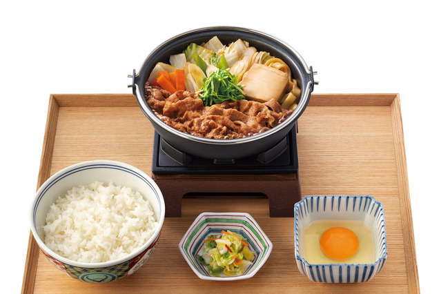 吉野家、冬の定番「牛すき鍋膳」本日発売!今年は新商品「牛すき丼」も登場 画像