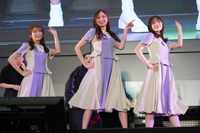 乃木坂46秋元真夏・梅澤美波・田村真佑がレアなダンスを即興で披露「とにかく楽しむのが一番」 画像