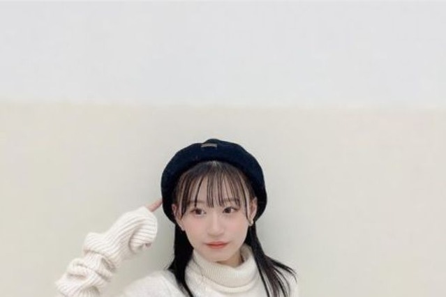 NMB48・上西怜、お話し会でのミニスカ美脚ショット公開! 画像