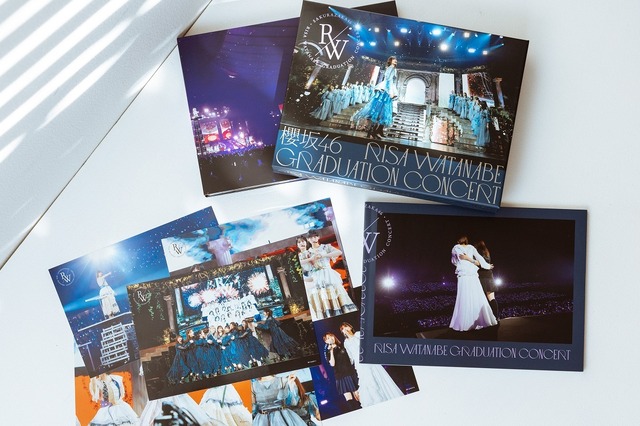 櫻坂46、渡邉理佐の卒業コンサートのパッケージビジュアルが公開に! 画像
