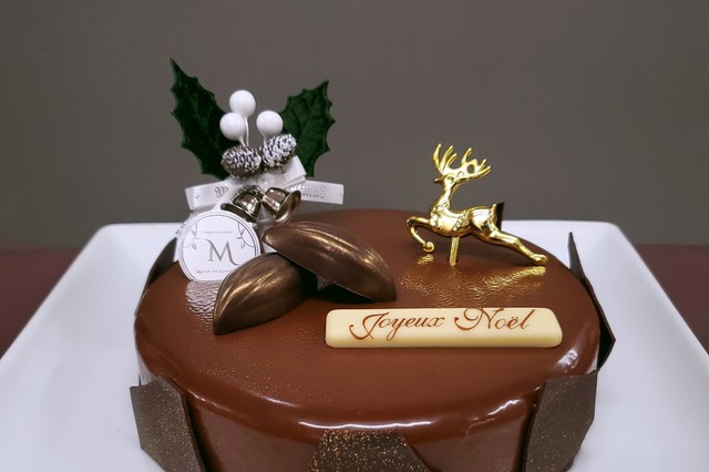 毎年完売!自由が丘チョコ専門店の手作りXmasケーキが期間限定予約受付中 画像
