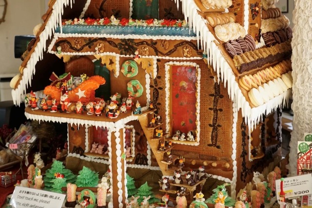 インパクト大！ウィーン菓子で作られた丸ごとお菓子の家がXmas限定販売 画像