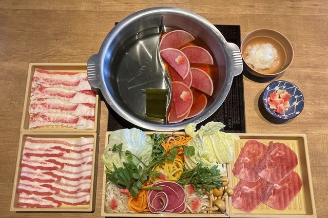 【実食】今年も登場！しゃぶしゃぶ温野菜、季節限定さわやかな「梅たんしゃぶ」 画像