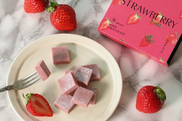 チョコ専門ブランドcacaosicの生チョコに新フレーバー「ストロベリー」「アールグレイ」登場！ 画像