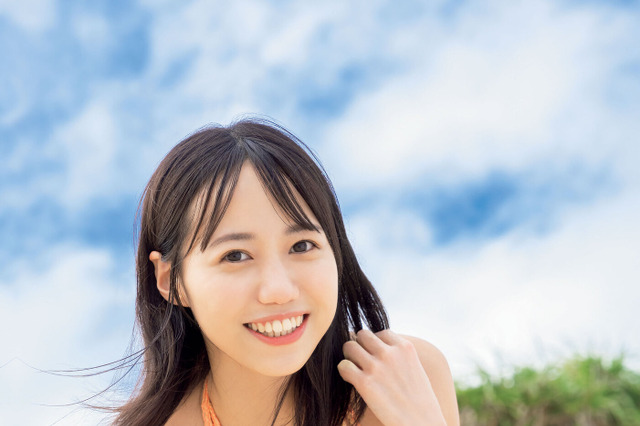 ミスFLASH2023・弓川いち華、ソロの水着グラビアに初挑戦！ 画像