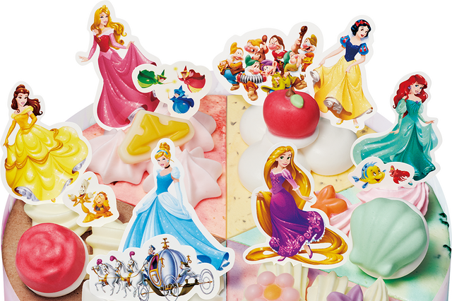 サーティワンのディズニープリンセスアイスケーキがパワーアップ＆通年販売に！ 画像