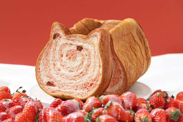 ねこ型食パンで人気の「ねこねこ」に春限定3商品が登場 画像