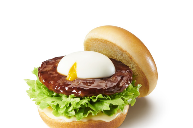 モスバーガー、半熟風たまご×北海道産チーズ使用の“贅沢なテリヤキ”を新発売 画像