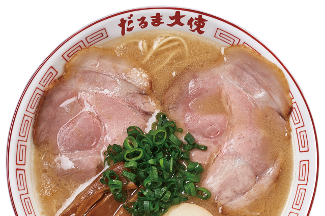 最強の群馬豚骨！らあめん花月嵐「群馬豚骨らーめん だるま大使」を期間限定発売 画像