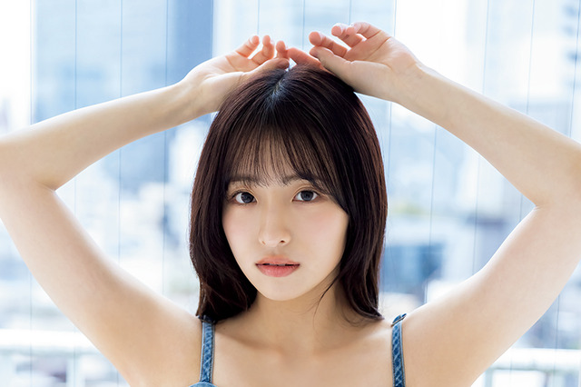 AKB48初選抜・平田侑希の初ソログラビア！スタイル際立つデニムワンピショットが公開に 画像