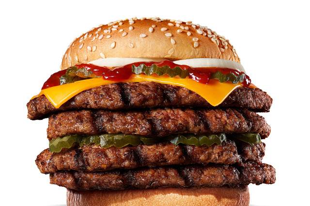 バーガーキング、超大型のスパイシーバーガー「ストロング ザ・ワンパウンダー」を期間・数量限定で発売 画像