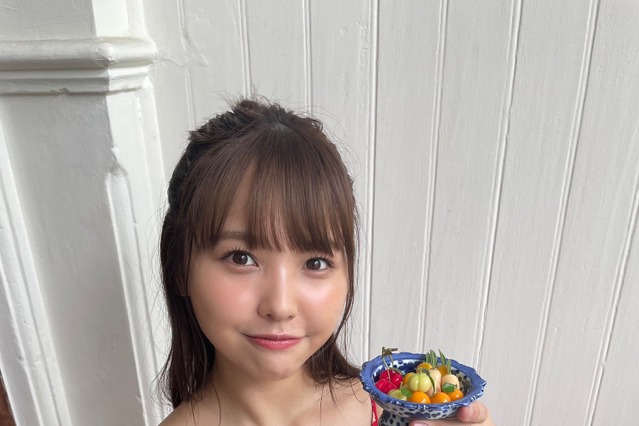 NMB48・本郷柚巴、写真集オフショットを連日公開! 画像