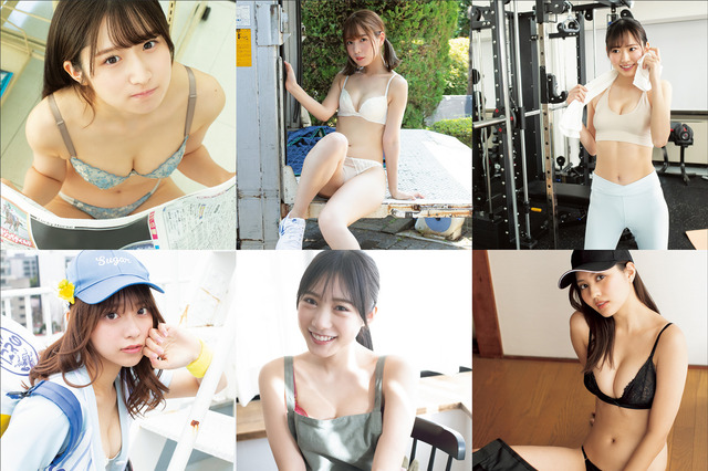 ゼロイチファミリア美女12人のビジュアルブック発売!バイト制服に、水着姿も披露 画像